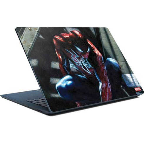 Marvel Spiderman New Suit Spiderman Surface Laptop Skin